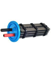 AquaSolis Replacement Pool Chlorinator Cell for AutoChlor AC35 and K-Chlor AC35 STD w/ Threadlock Cap - Chlorinator Spare Part