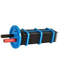 AquaSolis Replacement Pool Chlorinator Cell for AutoChlor RP50HD/RP50.SCU/RP50T.Midi w/ Threadlock Cap (Commercial Plate Only) - Self-Cleaning Chlorinator Spare Part