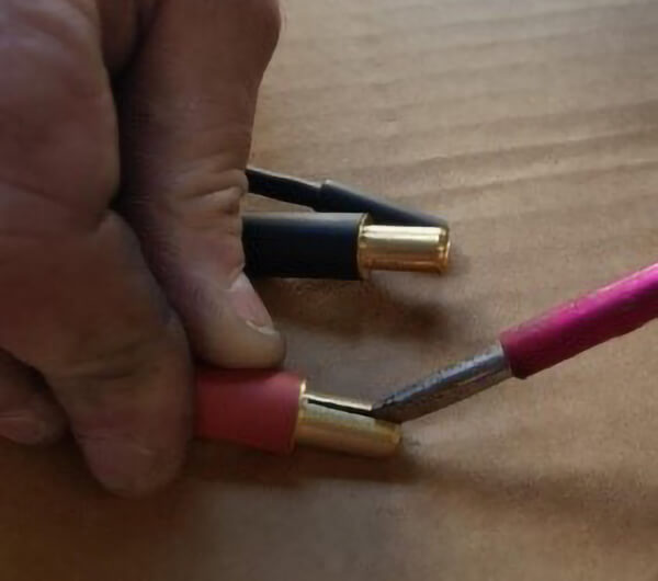Push-in salt cell connection