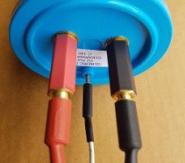 Correct polarity for salt chlorinator cell connection