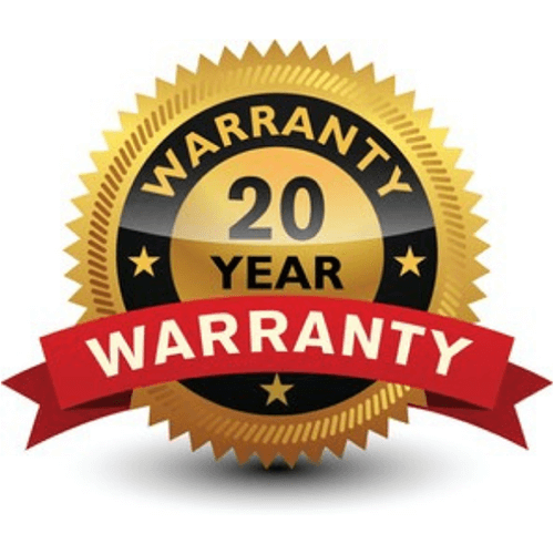 20 Year Warranty